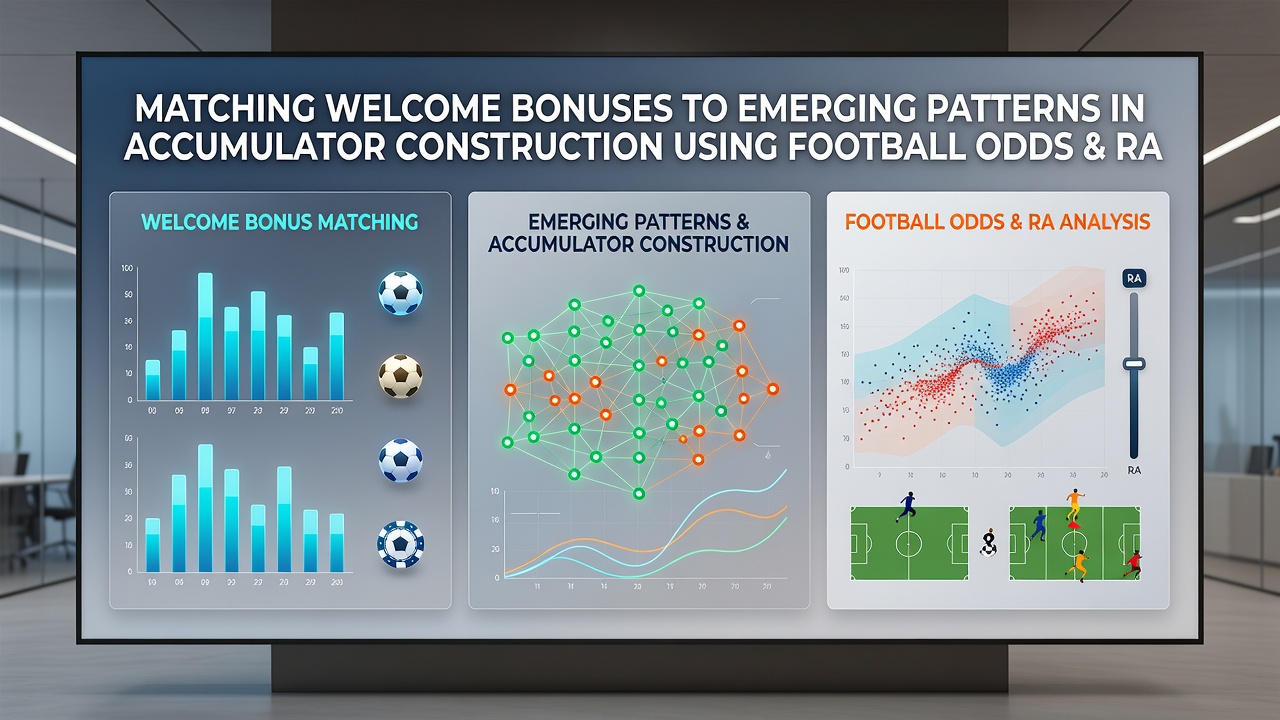 Racing form charts alongside football accumulator builder interface